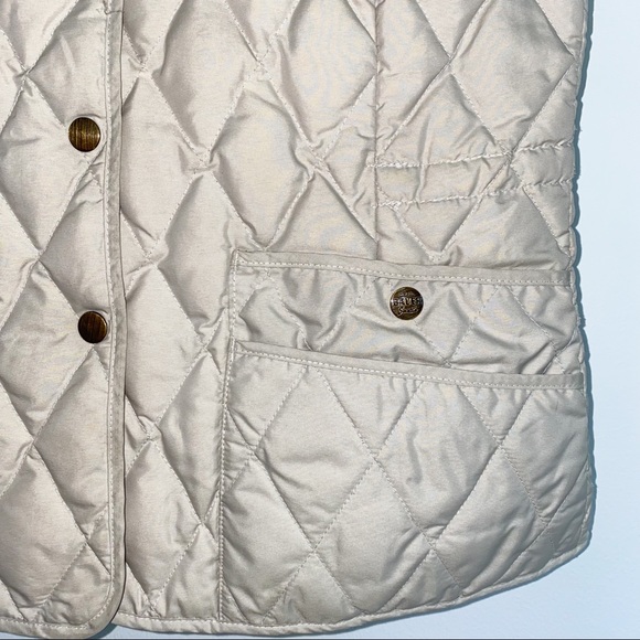Eddie Bauer Diamond Quilt Goose Down Vest - Picture 6 of 12